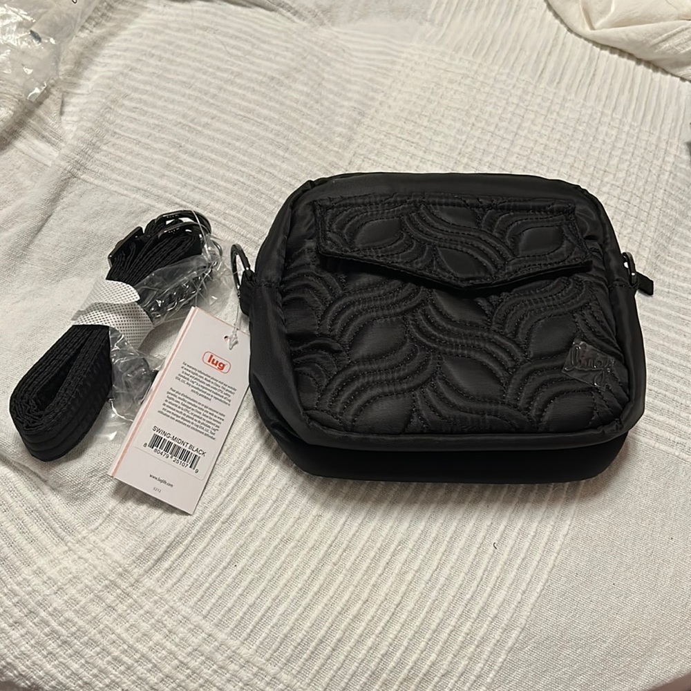 LUG swing bag in midnight.  Impossible to find!